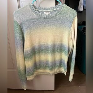 j crew ombré sweater